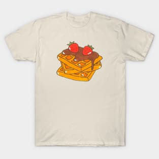 Waffles time//Drawing for fans T-Shirt